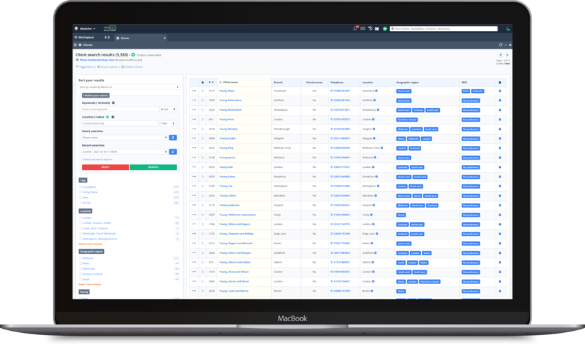 Candidate search