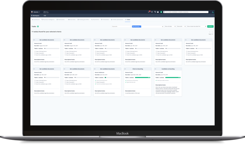 Powerful task management