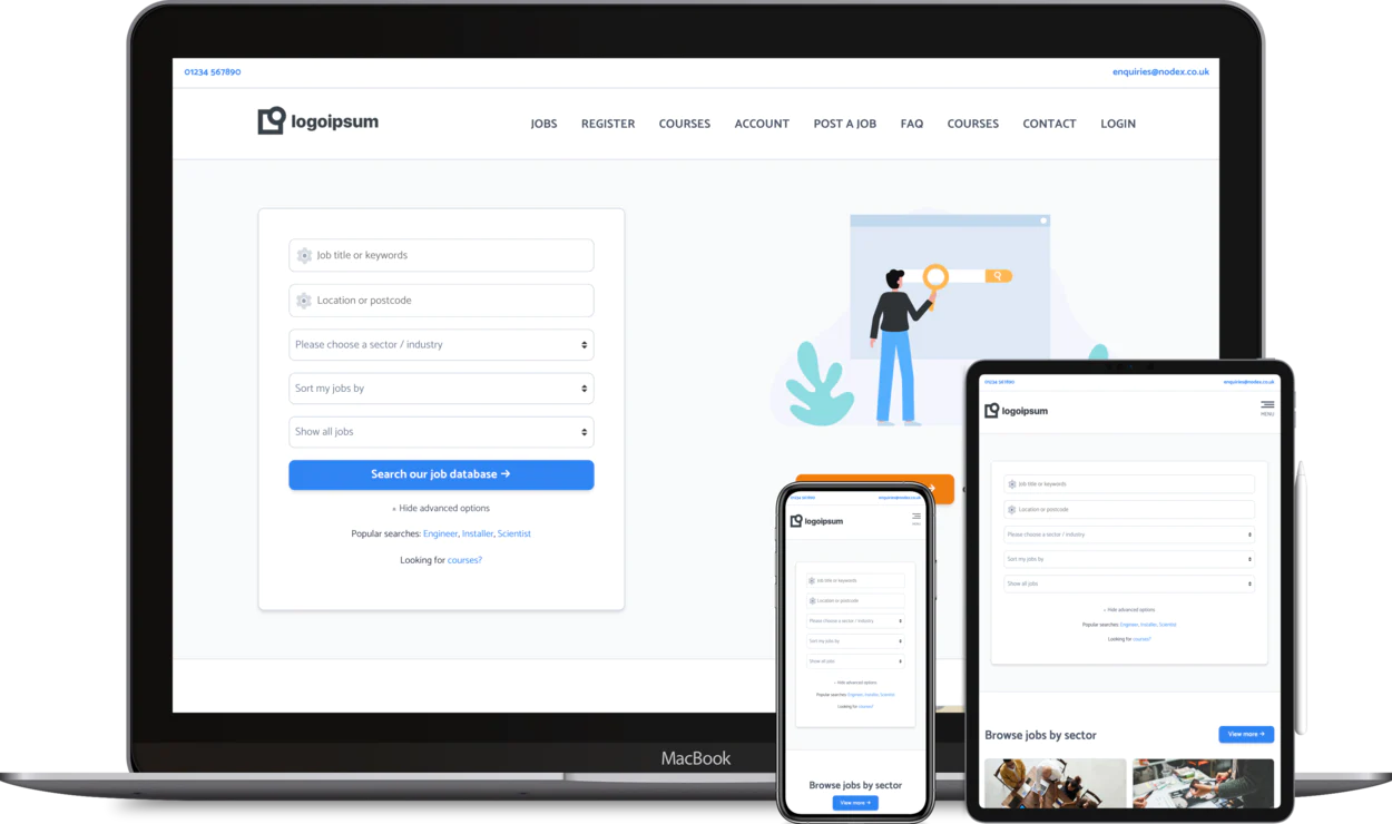 Landing page